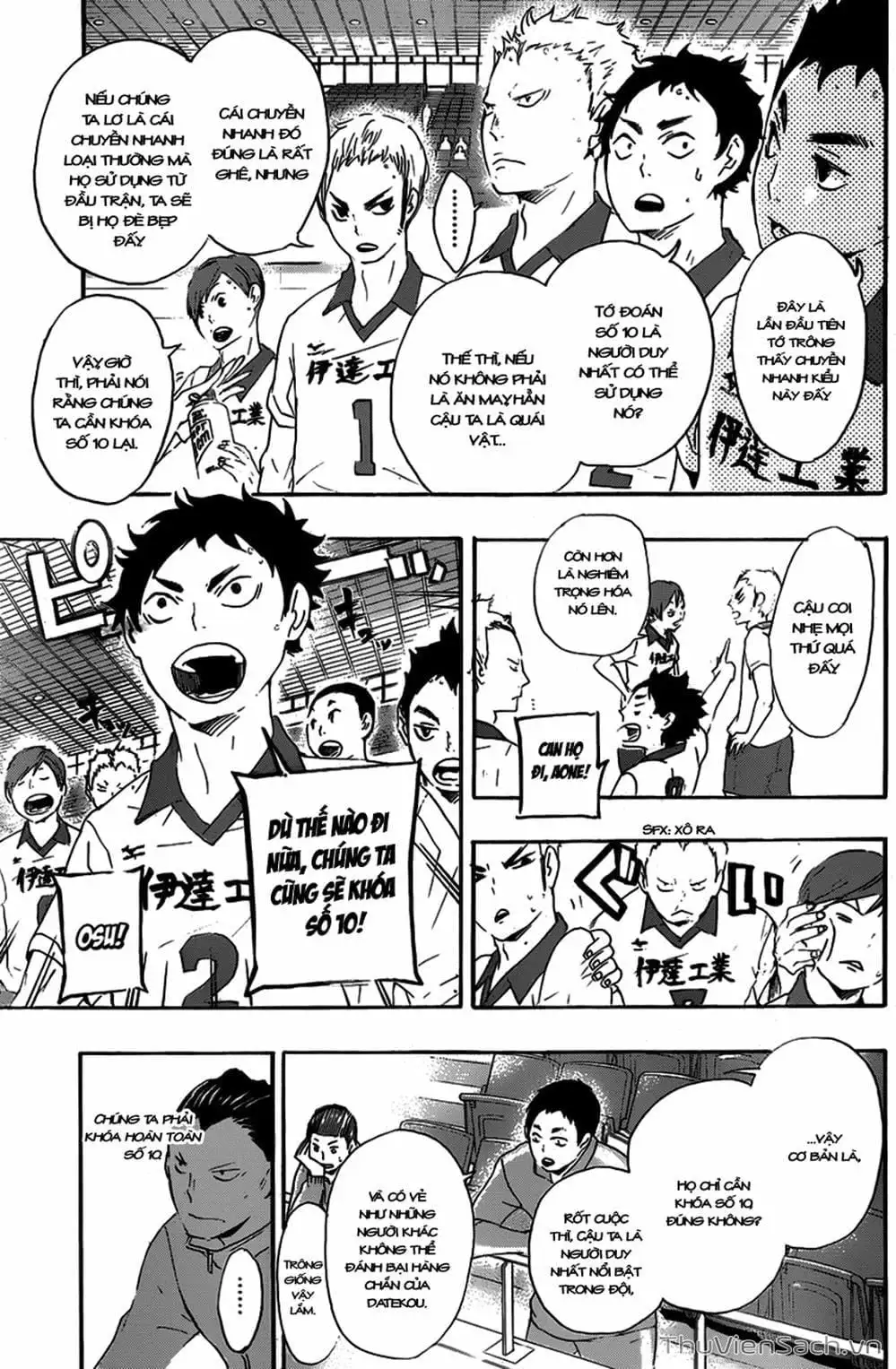 Truyện Tranh Vua Bóng Chuyền Haikyuu trang 6