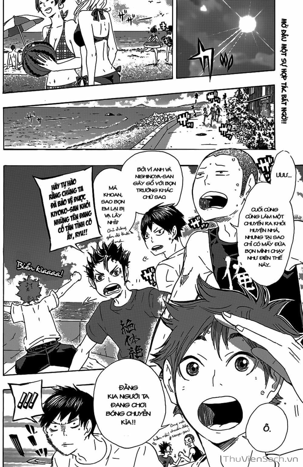 Truyện Tranh Vua Bóng Chuyền Haikyuu trang 6