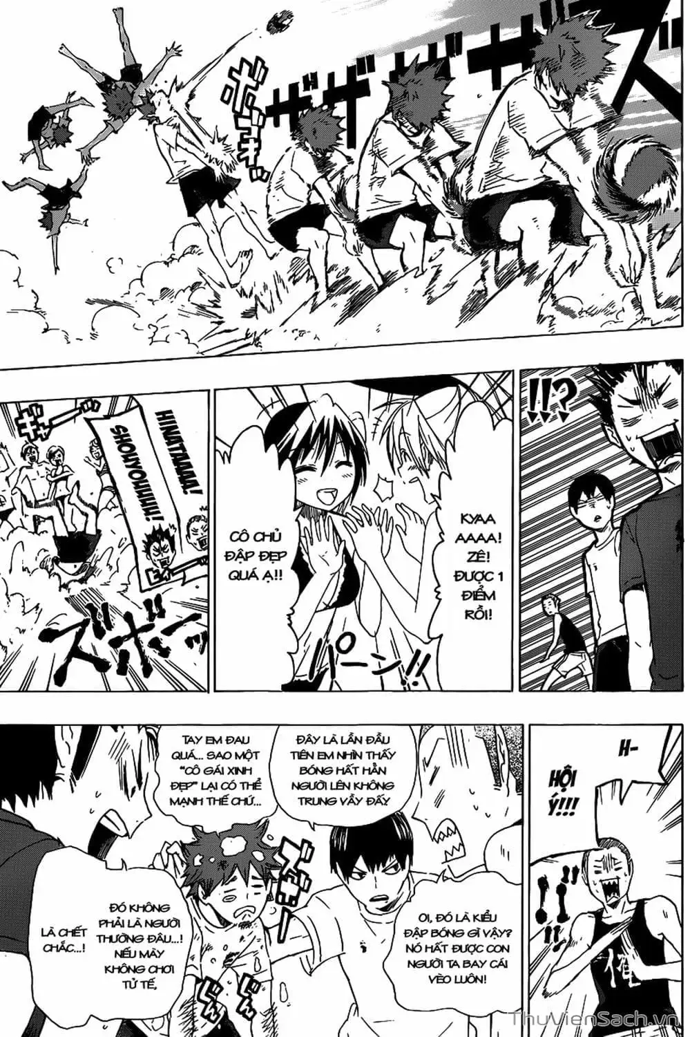 Truyện Tranh Vua Bóng Chuyền Haikyuu trang 6