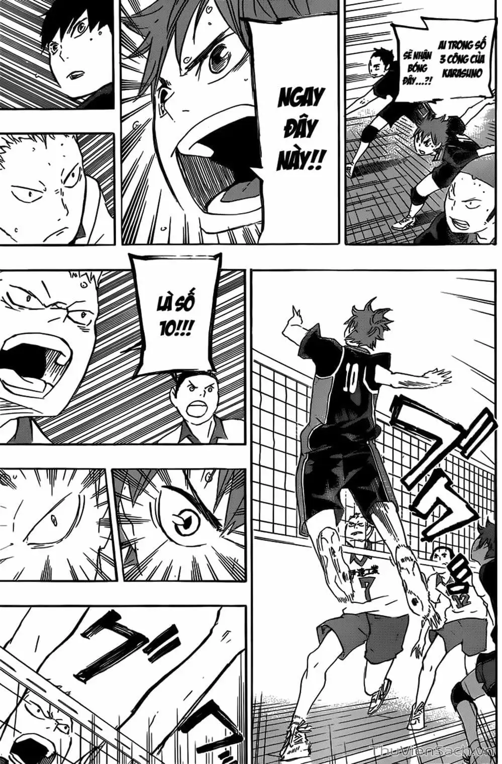 Truyện Tranh Vua Bóng Chuyền Haikyuu trang 6