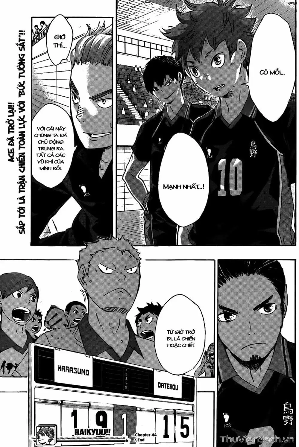 Truyện Tranh Vua Bóng Chuyền Haikyuu trang 6