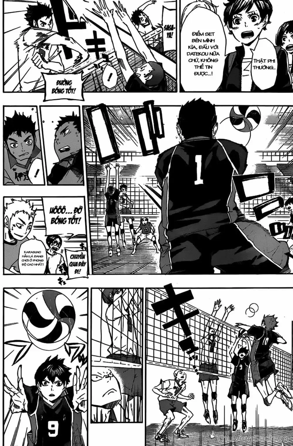 Truyện Tranh Vua Bóng Chuyền Haikyuu trang 6