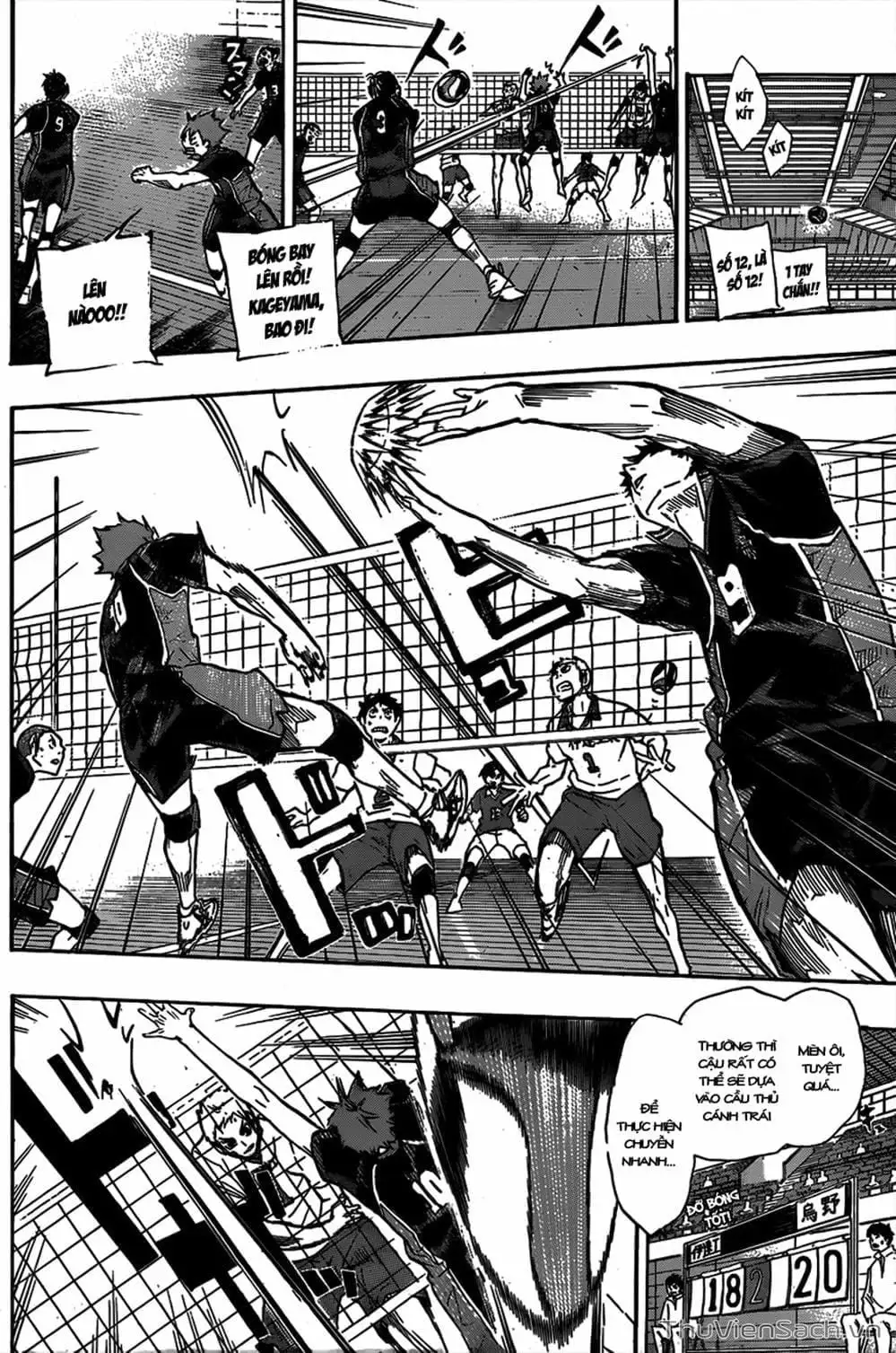 Truyện Tranh Vua Bóng Chuyền Haikyuu trang 6