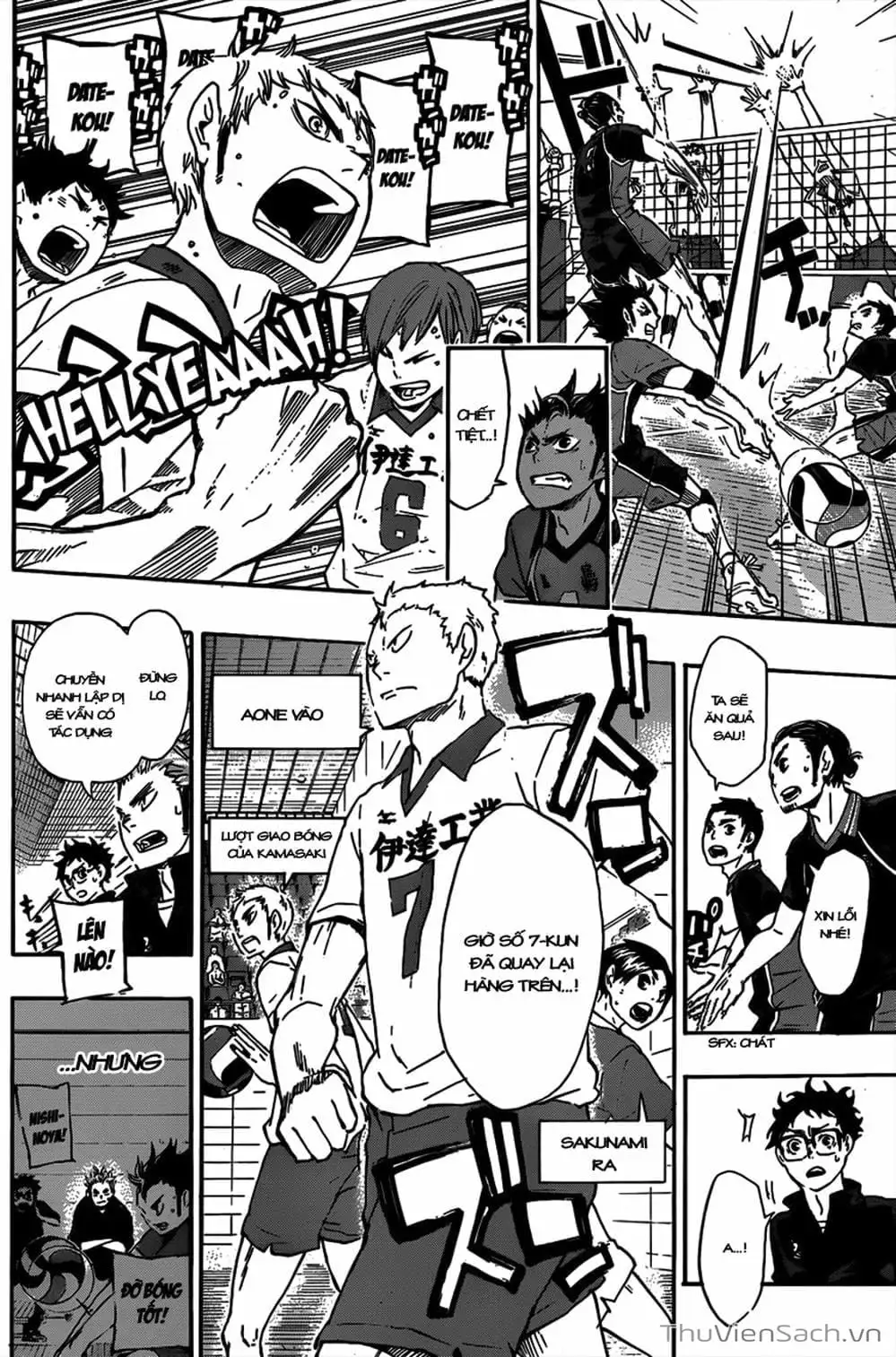 Truyện Tranh Vua Bóng Chuyền Haikyuu trang 6