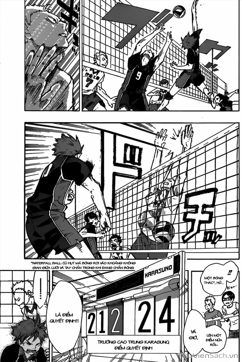 Truyện Tranh Vua Bóng Chuyền Haikyuu trang 6