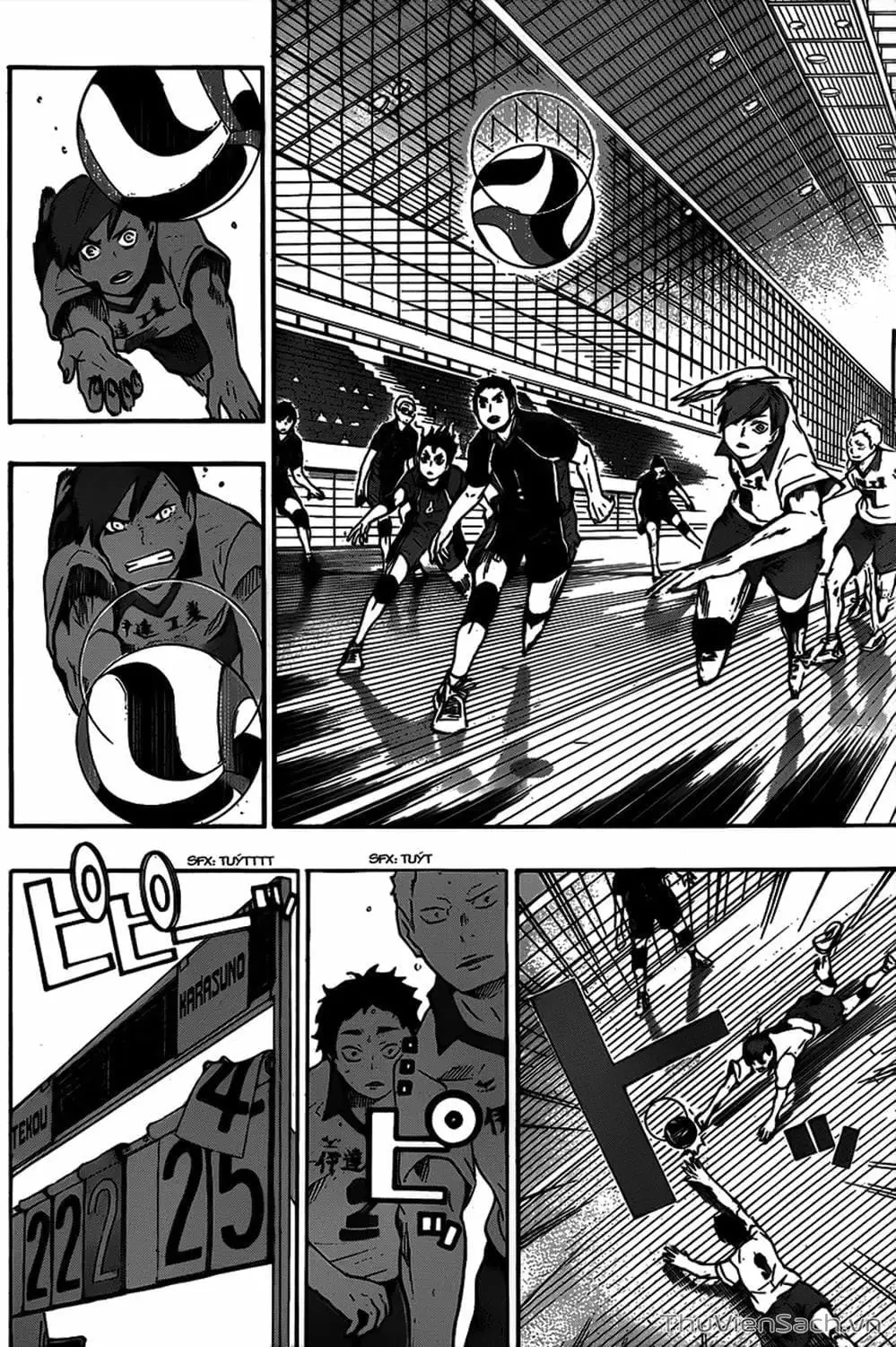 Truyện Tranh Vua Bóng Chuyền Haikyuu trang 6