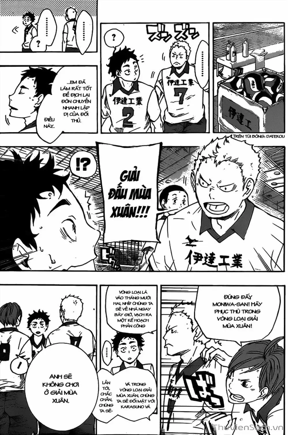 Truyện Tranh Vua Bóng Chuyền Haikyuu trang 6