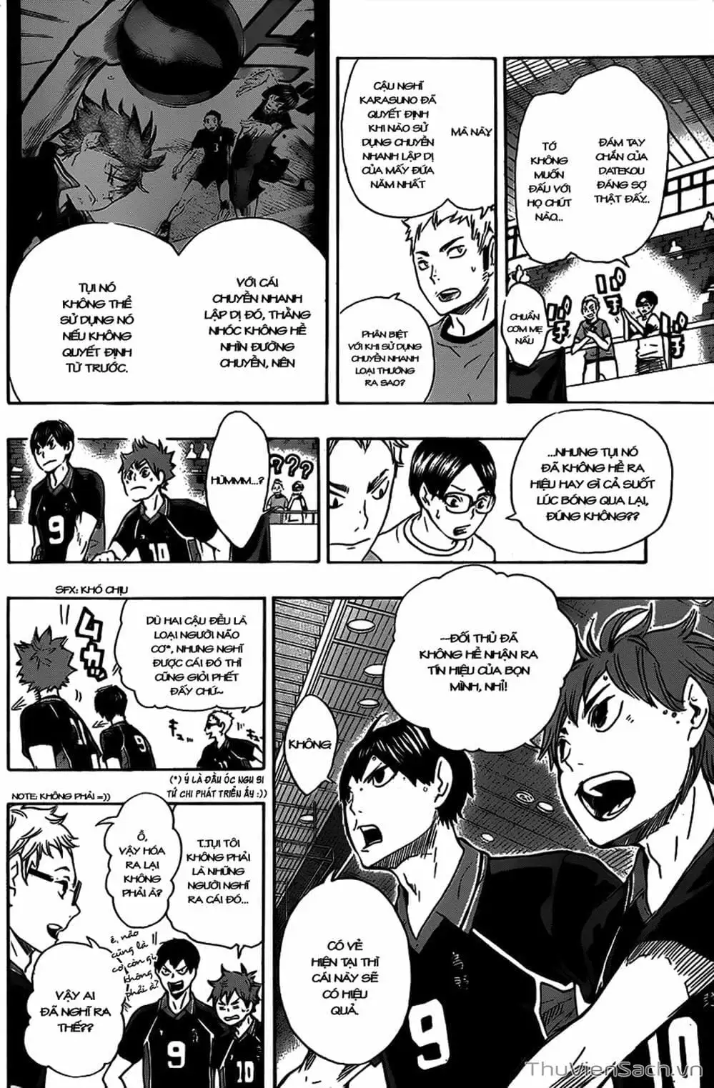 Truyện Tranh Vua Bóng Chuyền Haikyuu trang 6