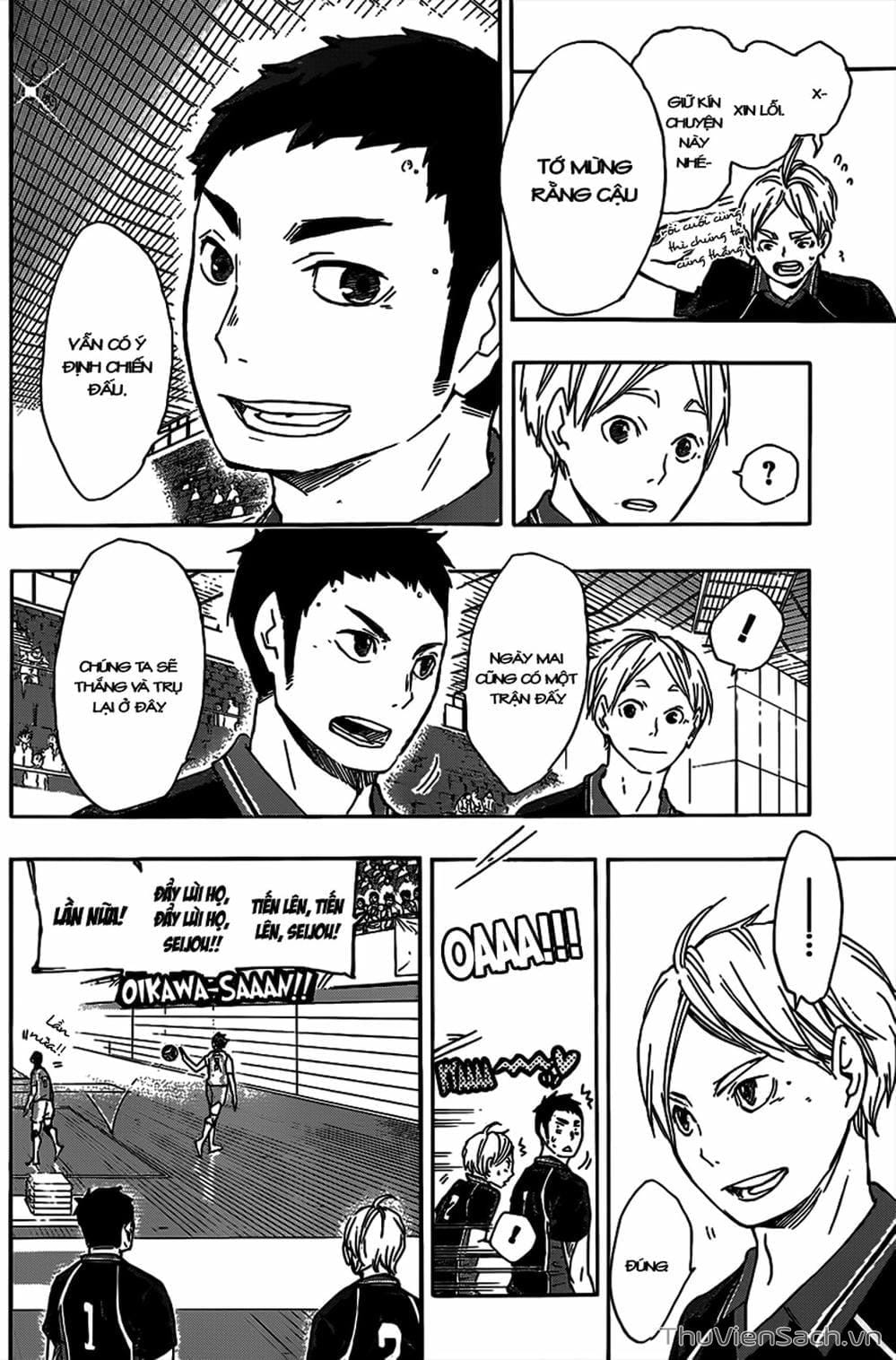 Truyện Tranh Vua Bóng Chuyền Haikyuu trang 6