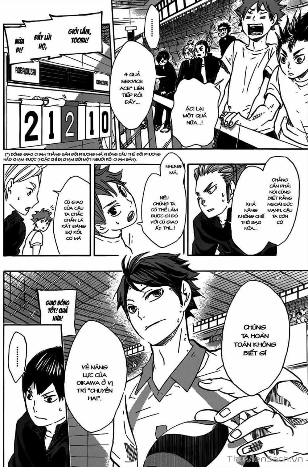 Truyện Tranh Vua Bóng Chuyền Haikyuu trang 6