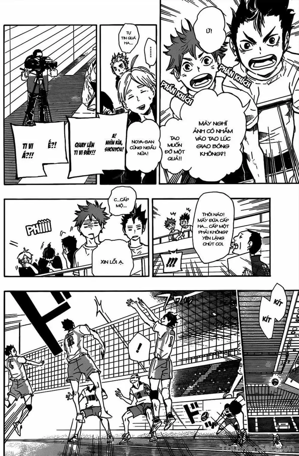 Truyện Tranh Vua Bóng Chuyền Haikyuu trang 6