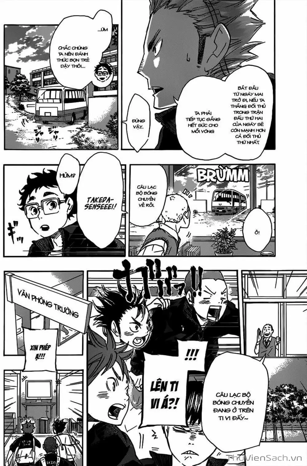 Truyện Tranh Vua Bóng Chuyền Haikyuu trang 6