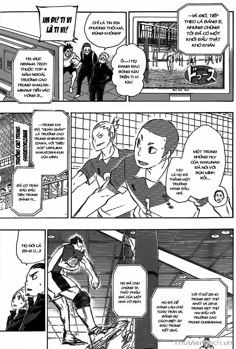 Truyện Tranh Vua Bóng Chuyền Haikyuu trang 6
