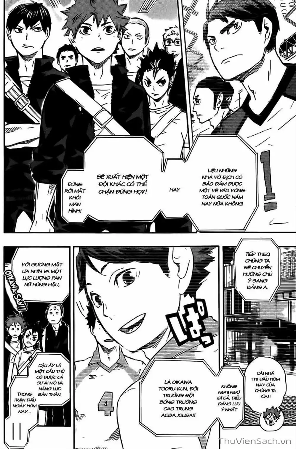 Truyện Tranh Vua Bóng Chuyền Haikyuu trang 6