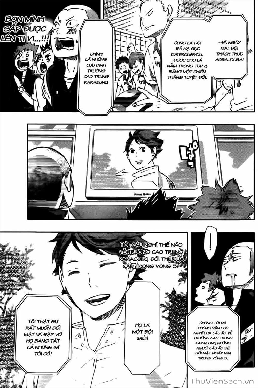 Truyện Tranh Vua Bóng Chuyền Haikyuu trang 6
