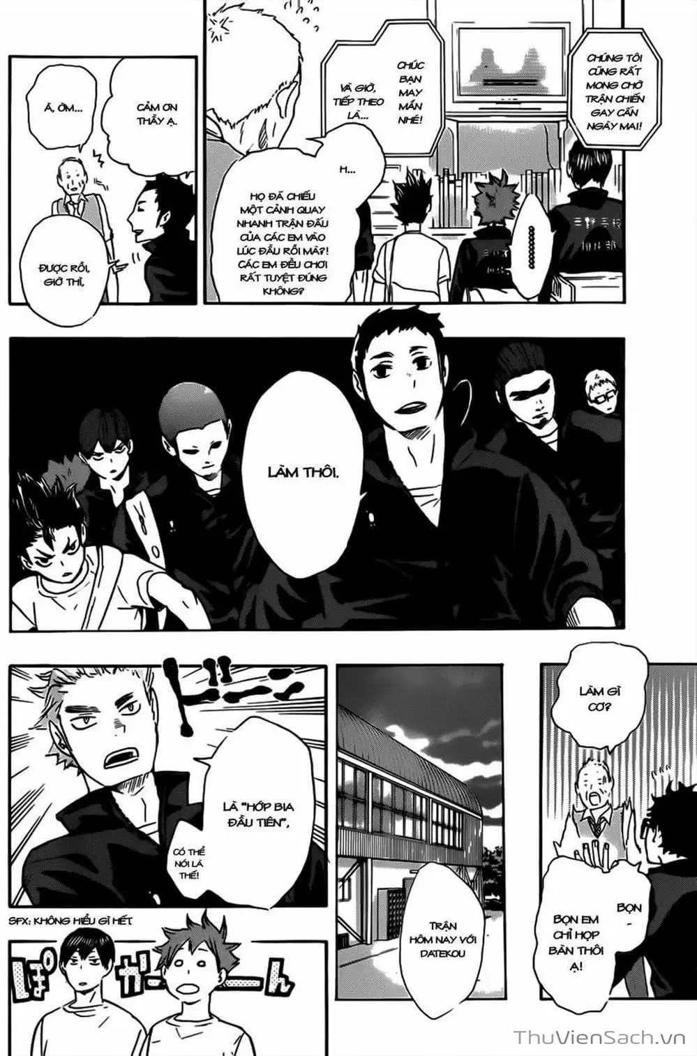 Truyện Tranh Vua Bóng Chuyền Haikyuu trang 6