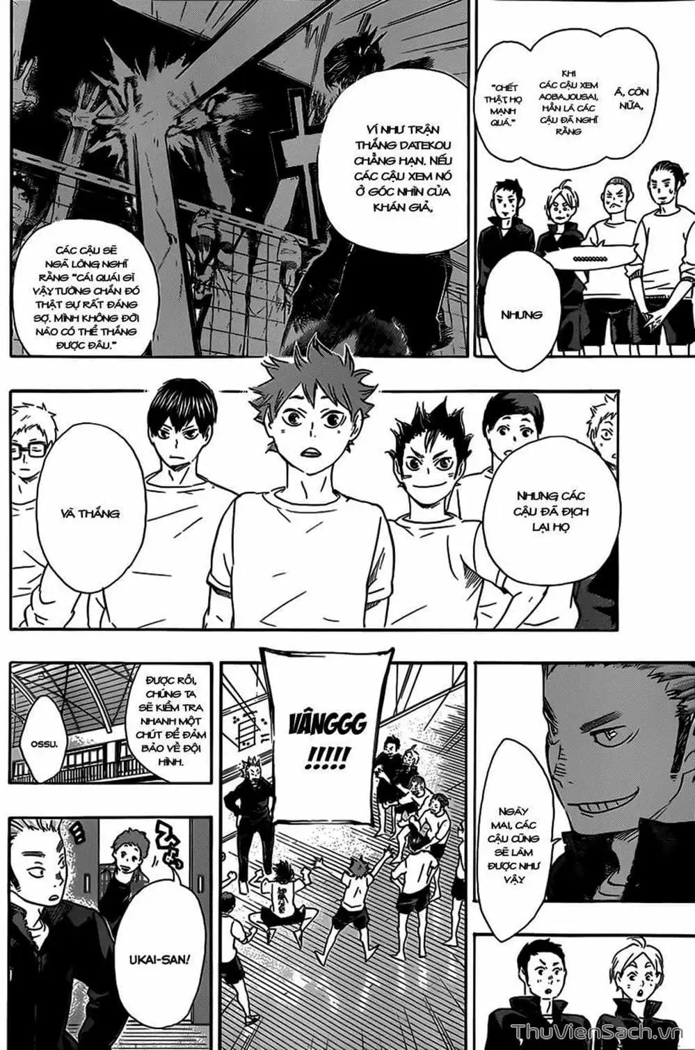 Truyện Tranh Vua Bóng Chuyền Haikyuu trang 6