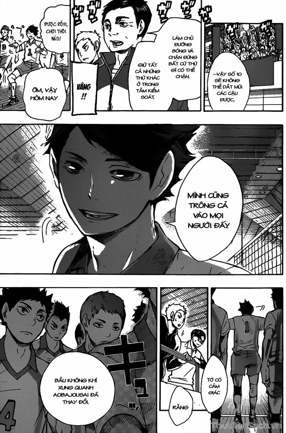 Truyện Tranh Vua Bóng Chuyền Haikyuu trang 6
