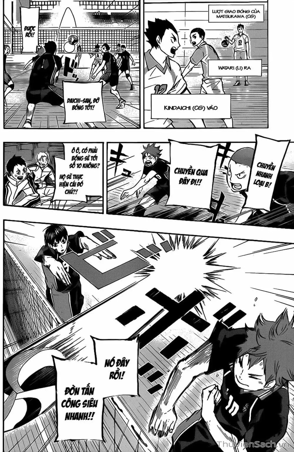 Truyện Tranh Vua Bóng Chuyền Haikyuu trang 6