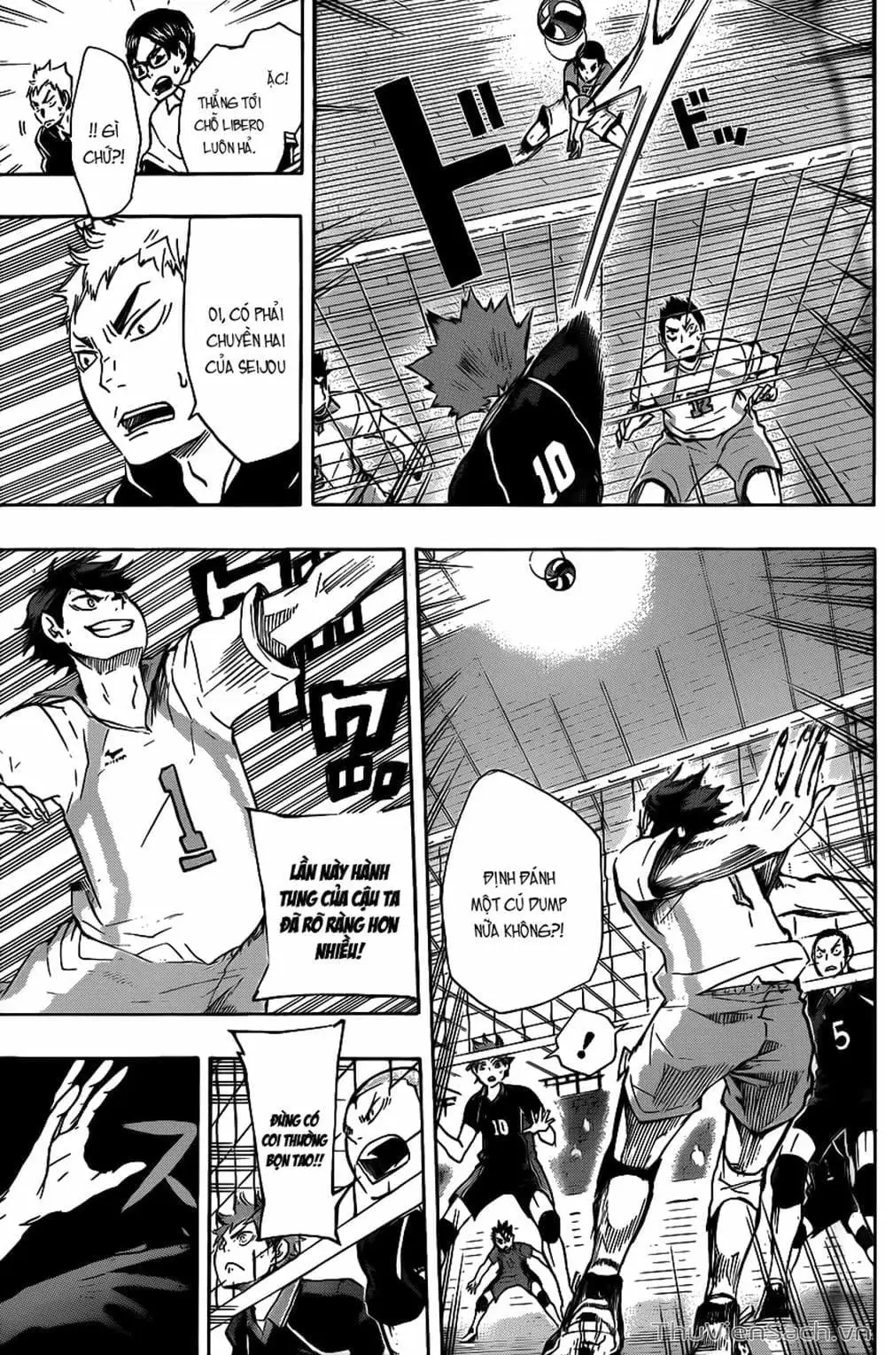 Truyện Tranh Vua Bóng Chuyền Haikyuu trang 6