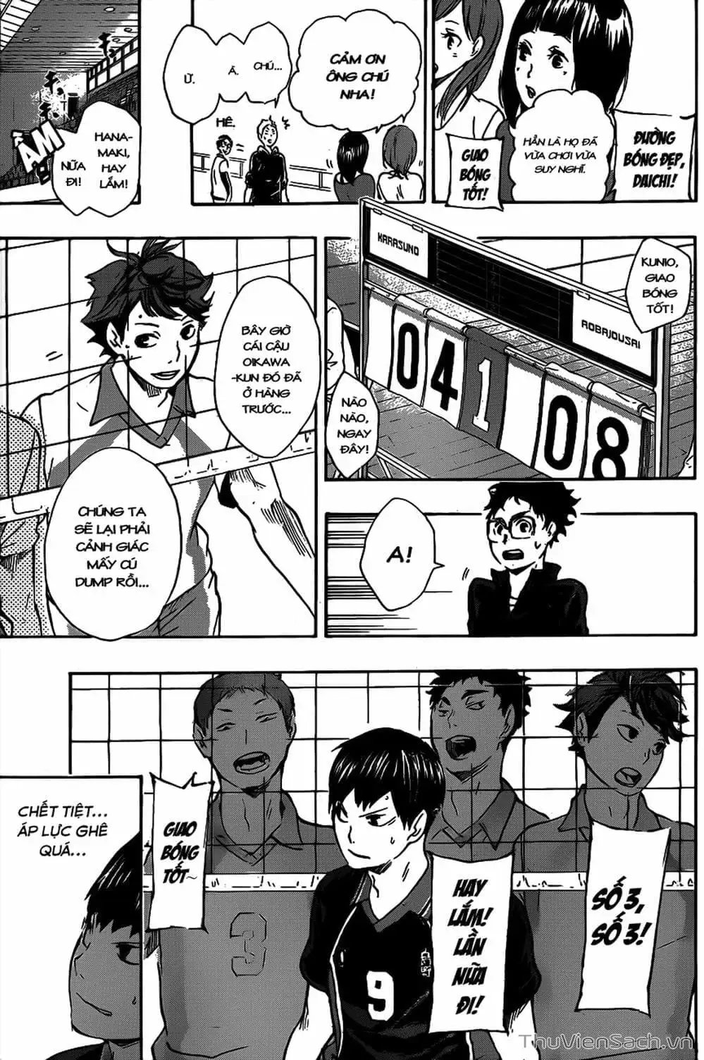 Truyện Tranh Vua Bóng Chuyền Haikyuu trang 6