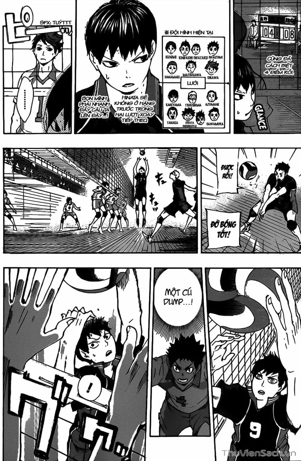 Truyện Tranh Vua Bóng Chuyền Haikyuu trang 6