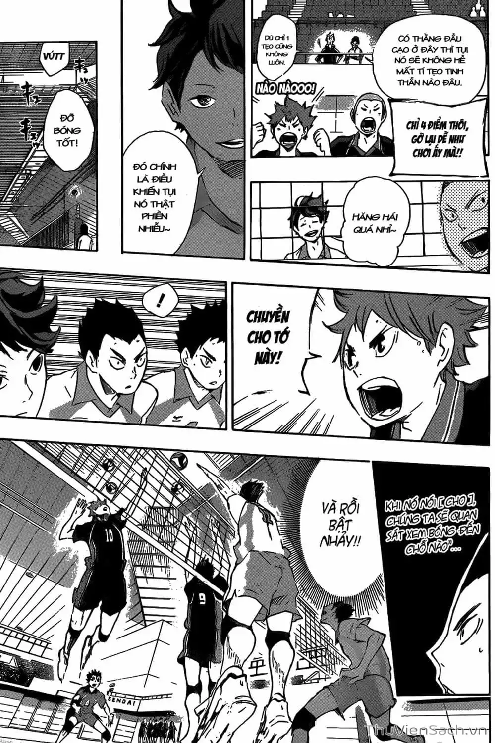 Truyện Tranh Vua Bóng Chuyền Haikyuu trang 6