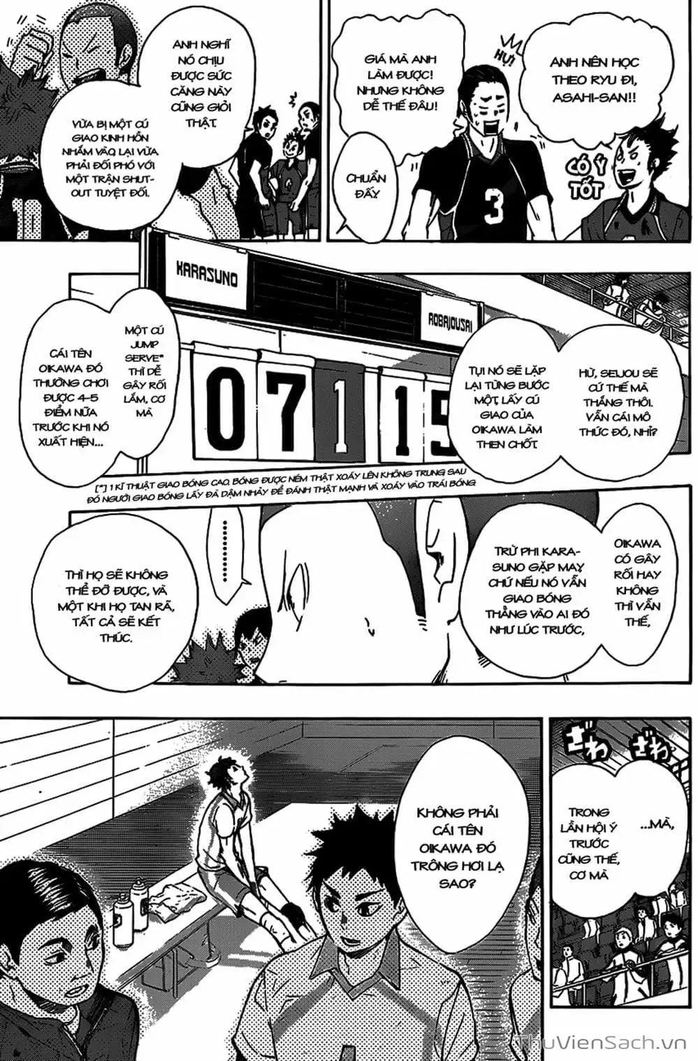 Truyện Tranh Vua Bóng Chuyền Haikyuu trang 6