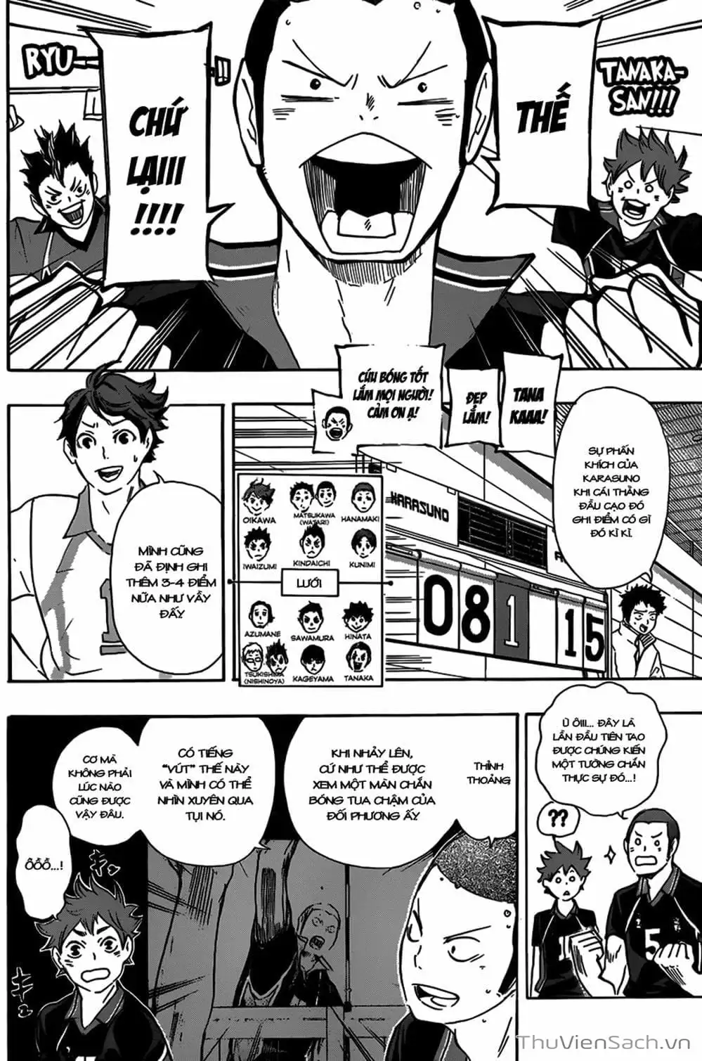 Truyện Tranh Vua Bóng Chuyền Haikyuu trang 6
