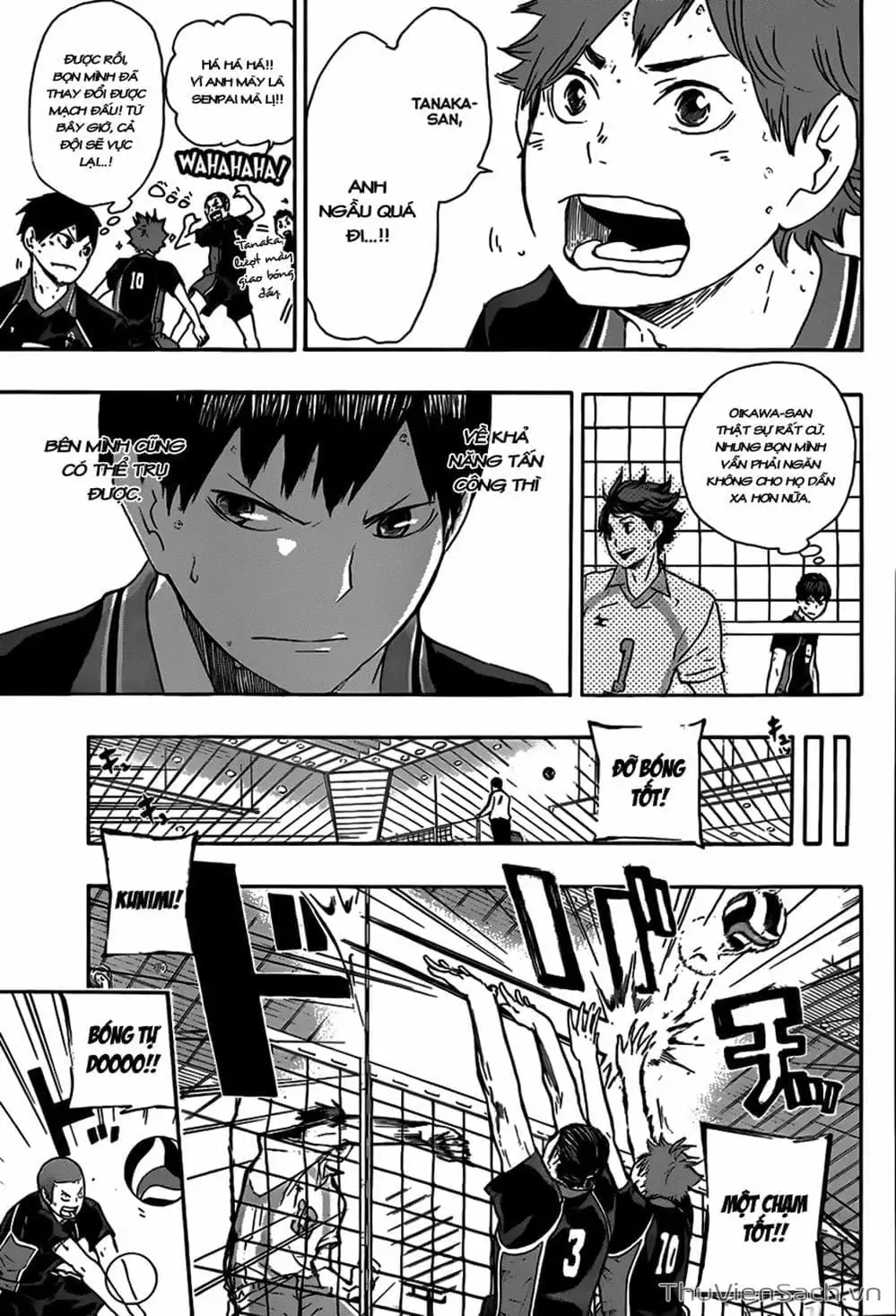 Truyện Tranh Vua Bóng Chuyền Haikyuu trang 6