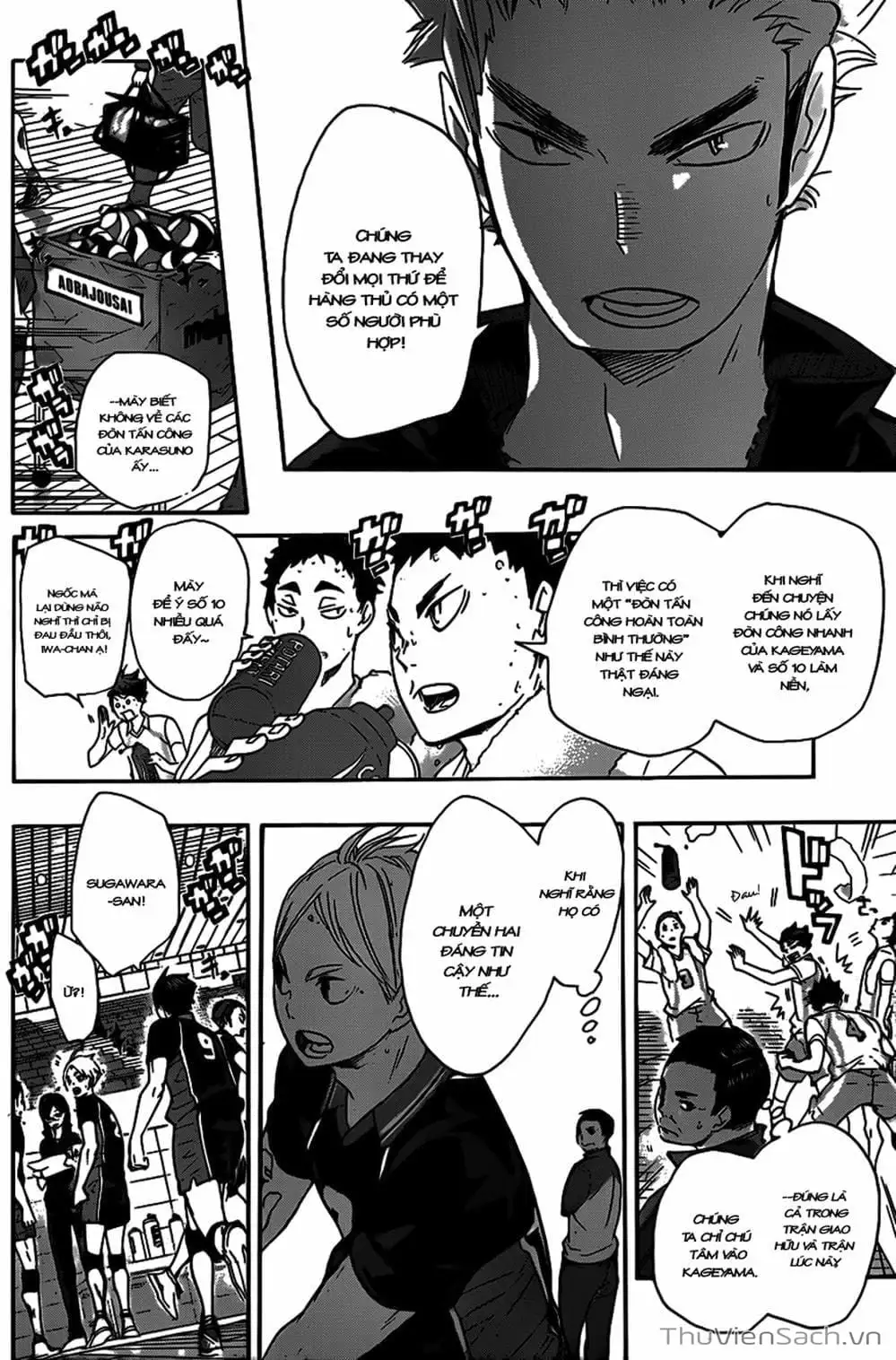 Truyện Tranh Vua Bóng Chuyền Haikyuu trang 6