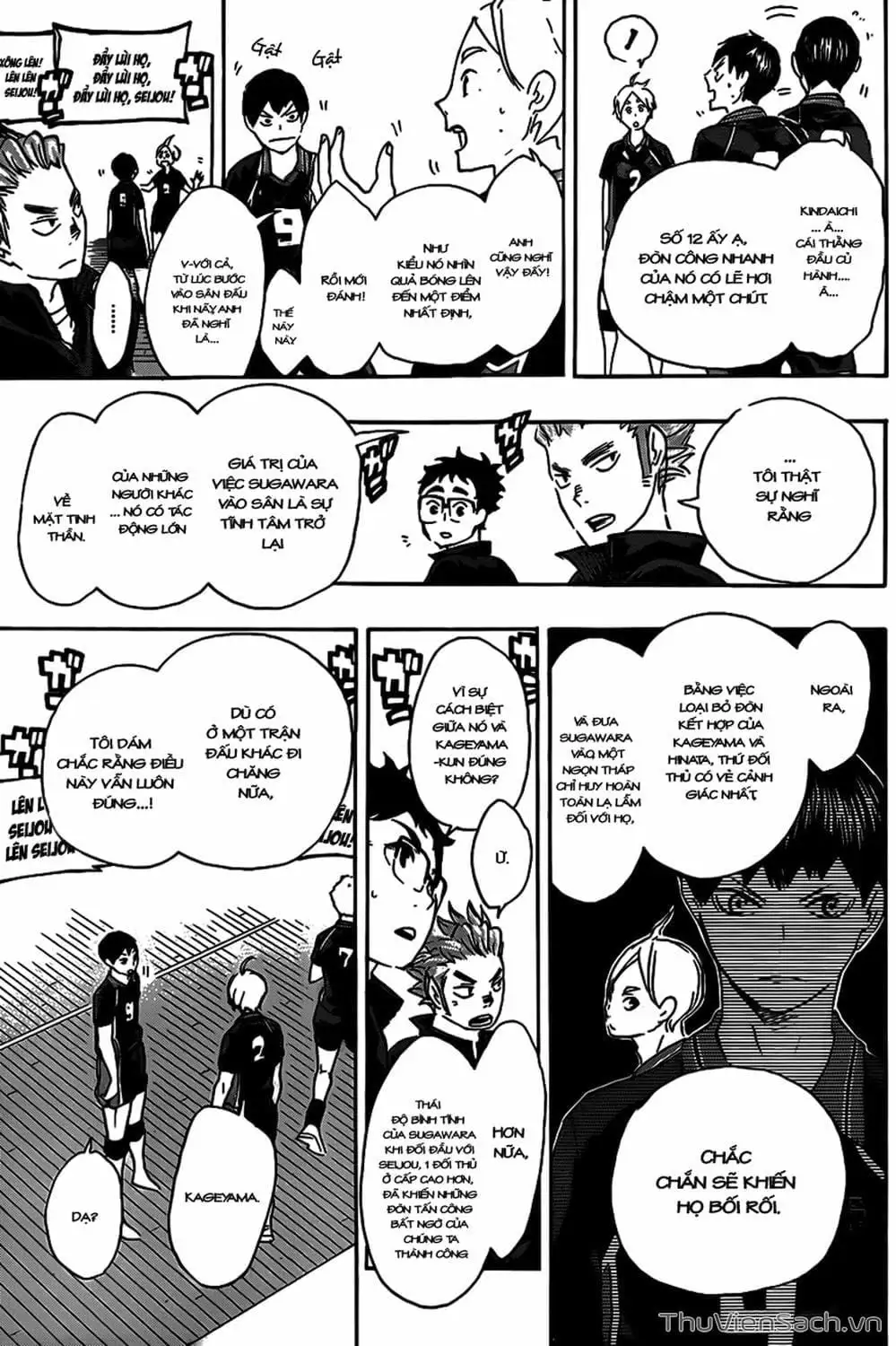 Truyện Tranh Vua Bóng Chuyền Haikyuu trang 6