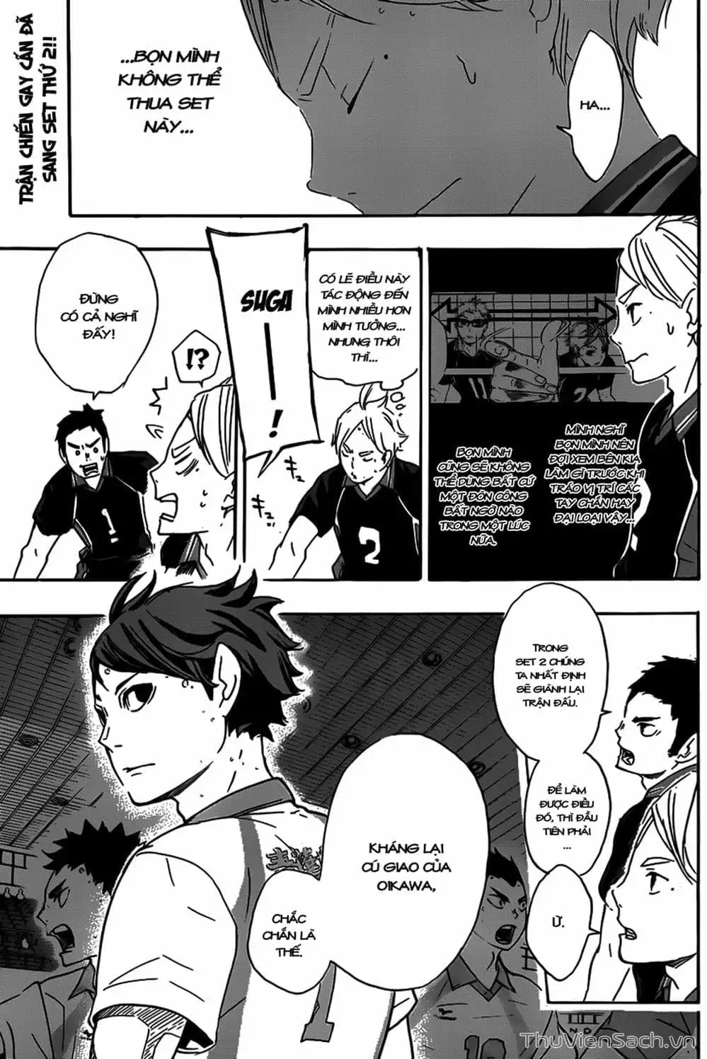 Truyện Tranh Vua Bóng Chuyền Haikyuu trang 6