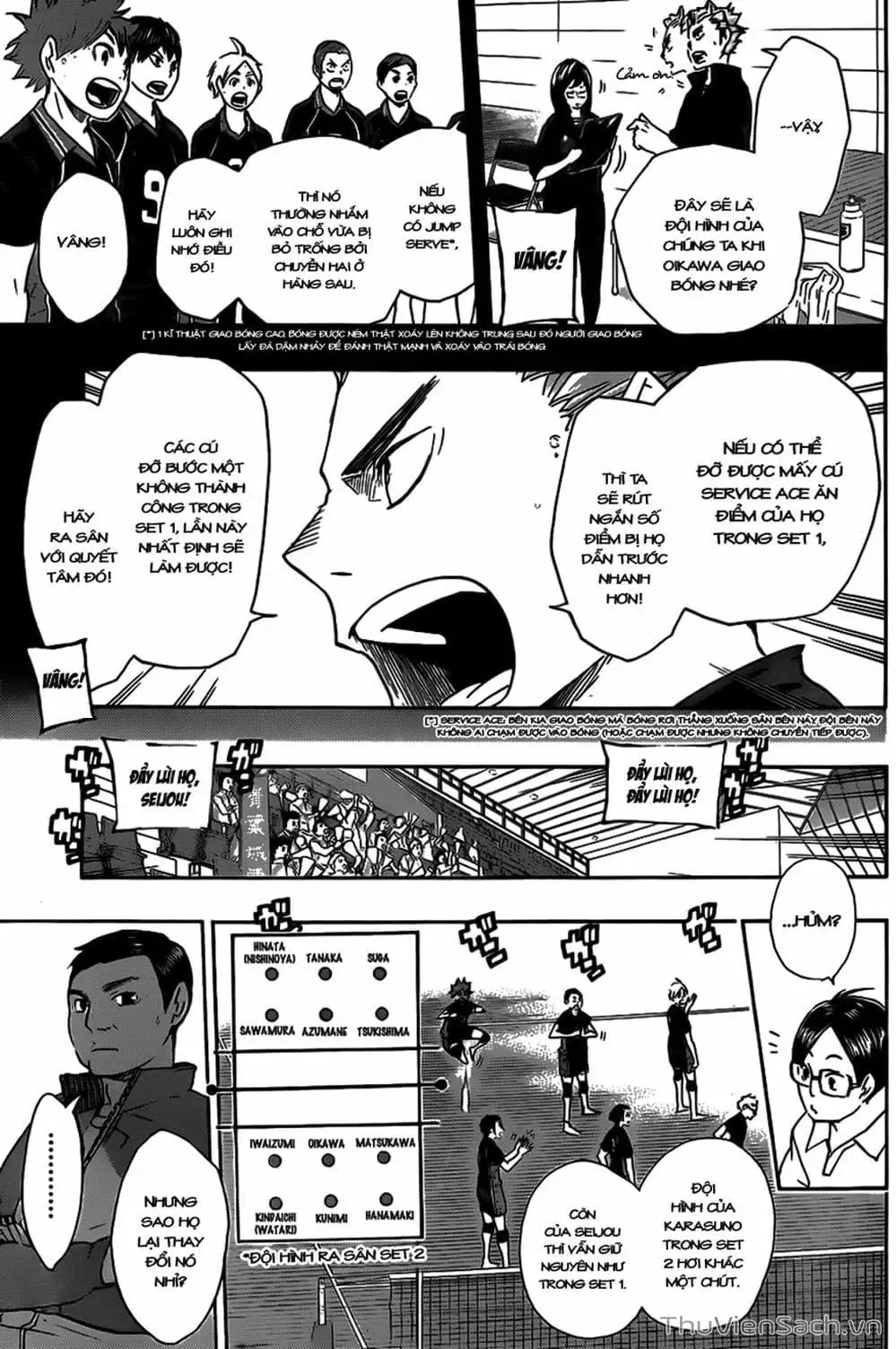 Truyện Tranh Vua Bóng Chuyền Haikyuu trang 6