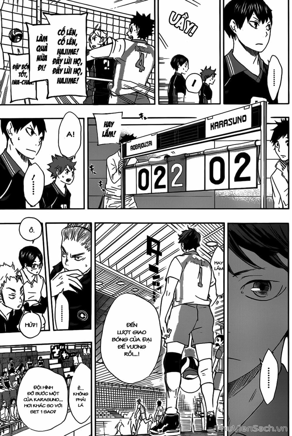 Truyện Tranh Vua Bóng Chuyền Haikyuu trang 6