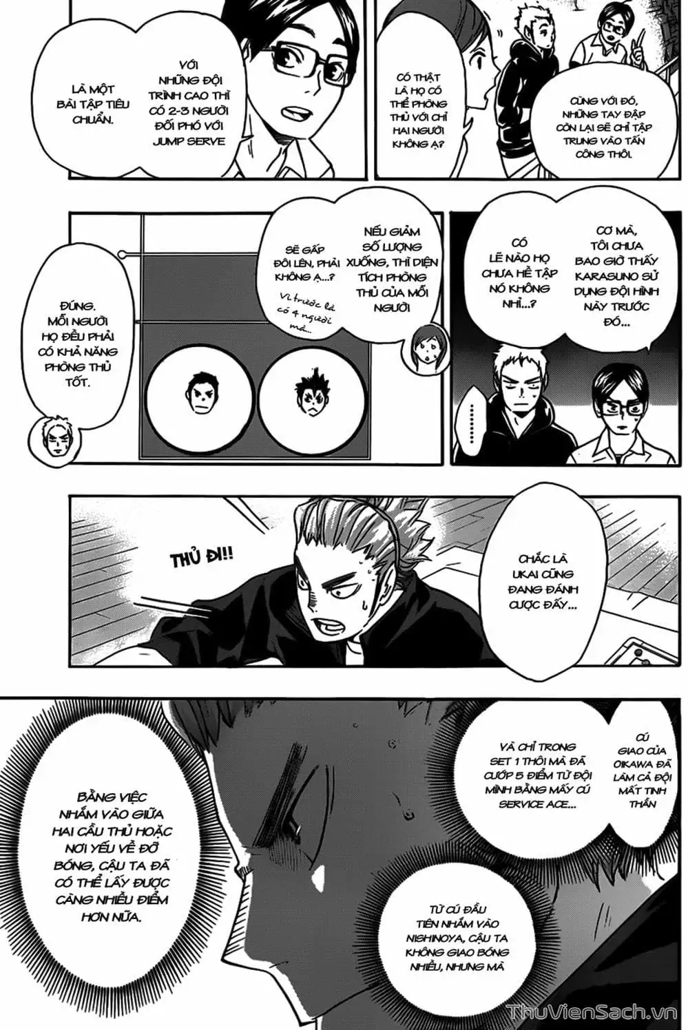 Truyện Tranh Vua Bóng Chuyền Haikyuu trang 6