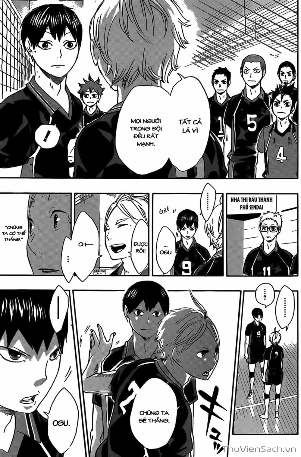 Truyện Tranh Vua Bóng Chuyền Haikyuu trang 6