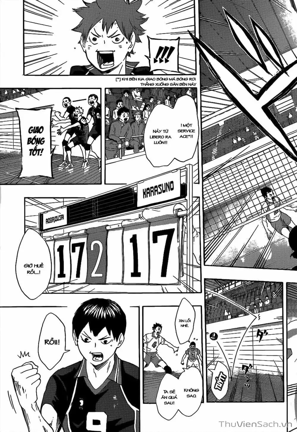 Truyện Tranh Vua Bóng Chuyền Haikyuu trang 6