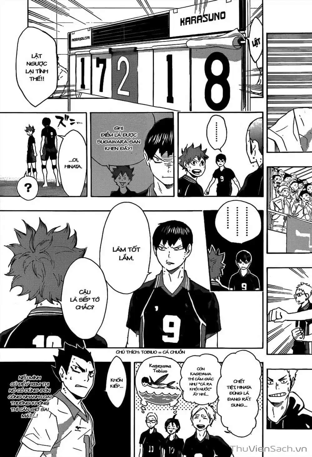 Truyện Tranh Vua Bóng Chuyền Haikyuu trang 6