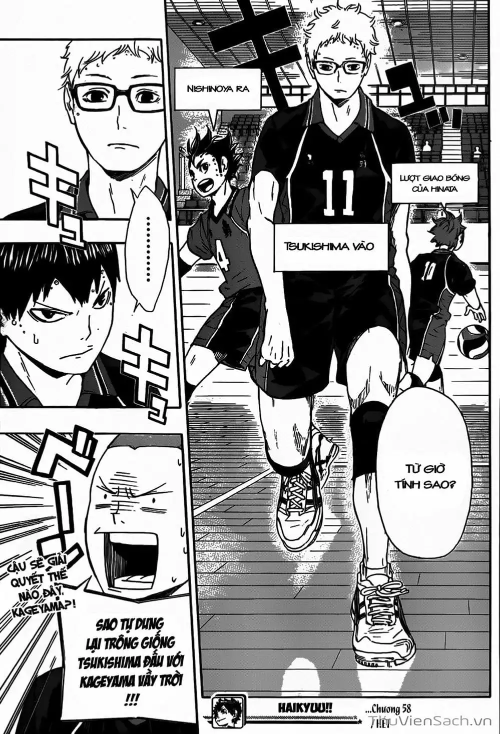 Truyện Tranh Vua Bóng Chuyền Haikyuu trang 6