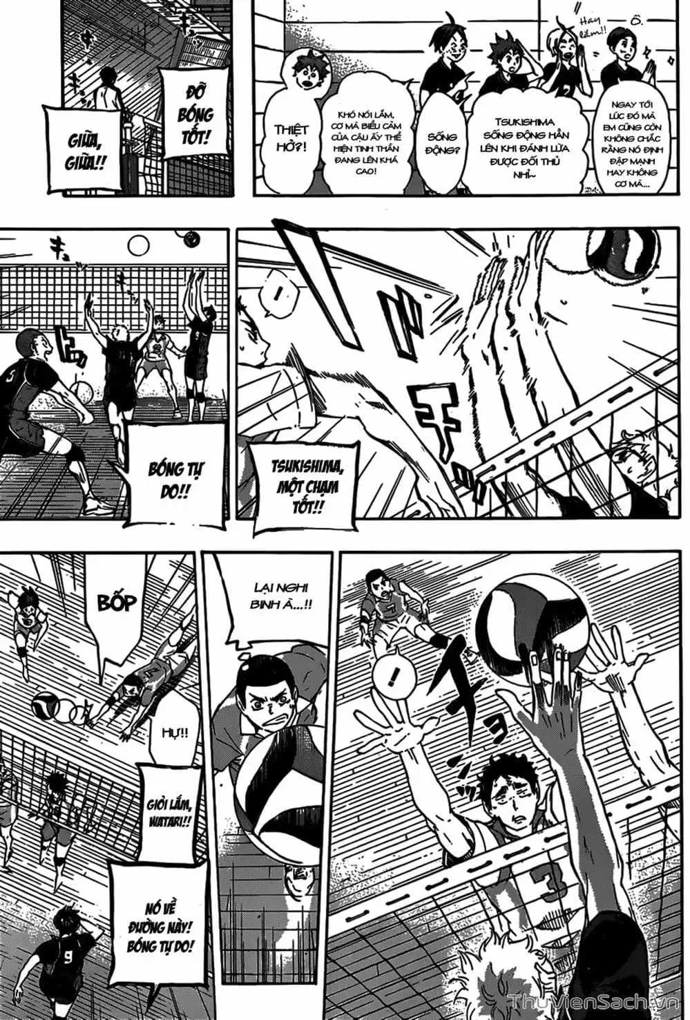 Truyện Tranh Vua Bóng Chuyền Haikyuu trang 6