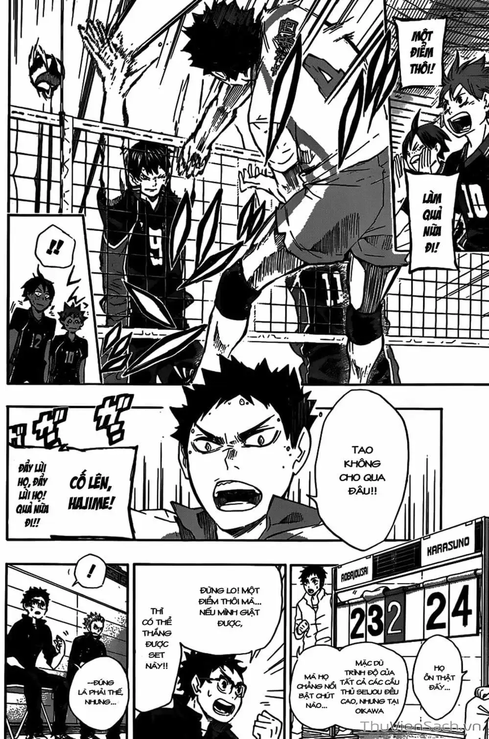 Truyện Tranh Vua Bóng Chuyền Haikyuu trang 6