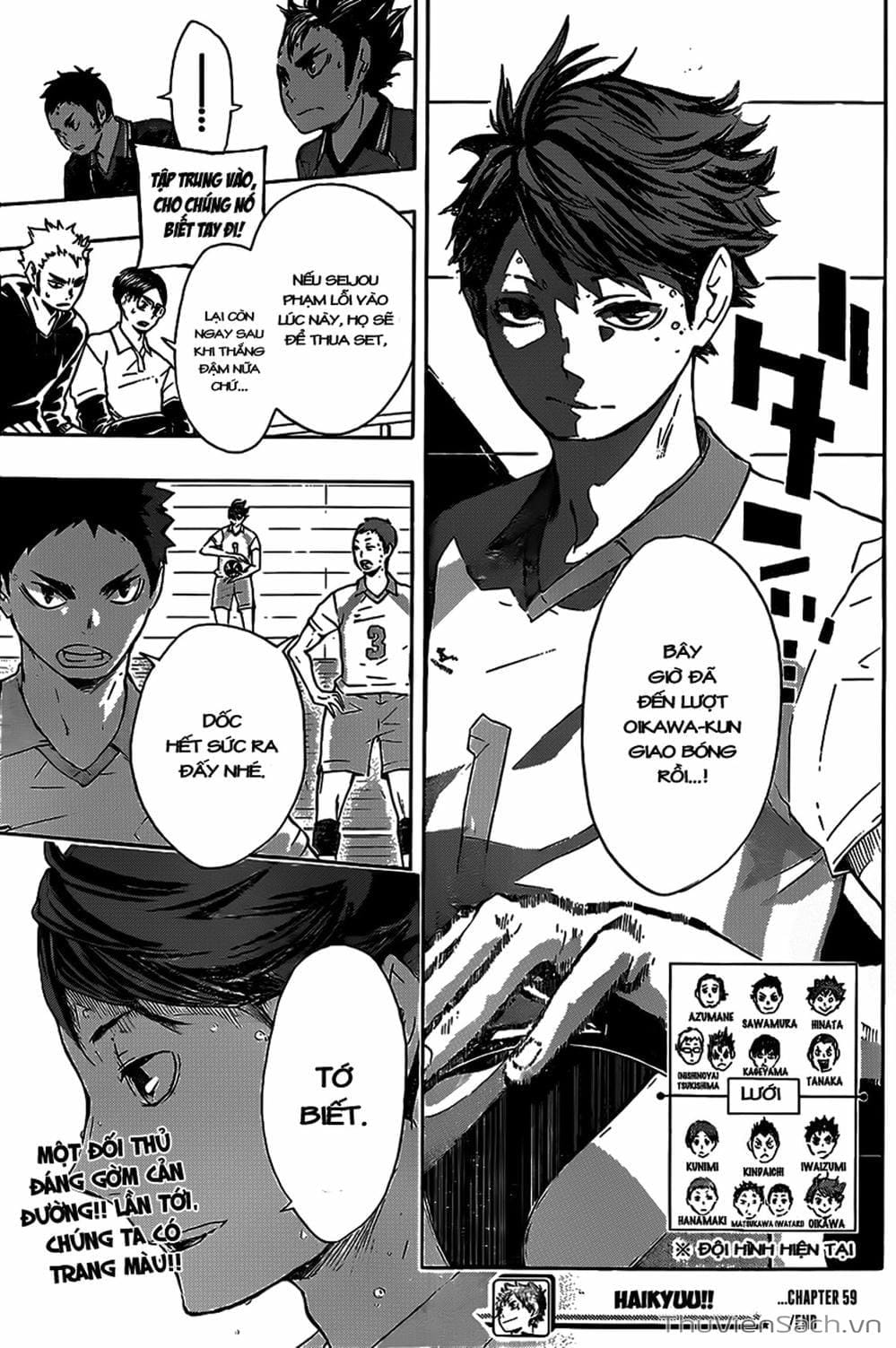 Truyện Tranh Vua Bóng Chuyền Haikyuu trang 6