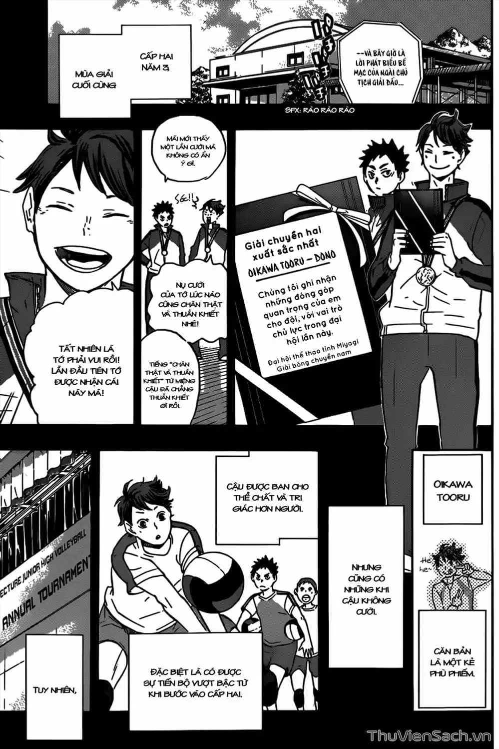 Truyện Tranh Vua Bóng Chuyền Haikyuu trang 6