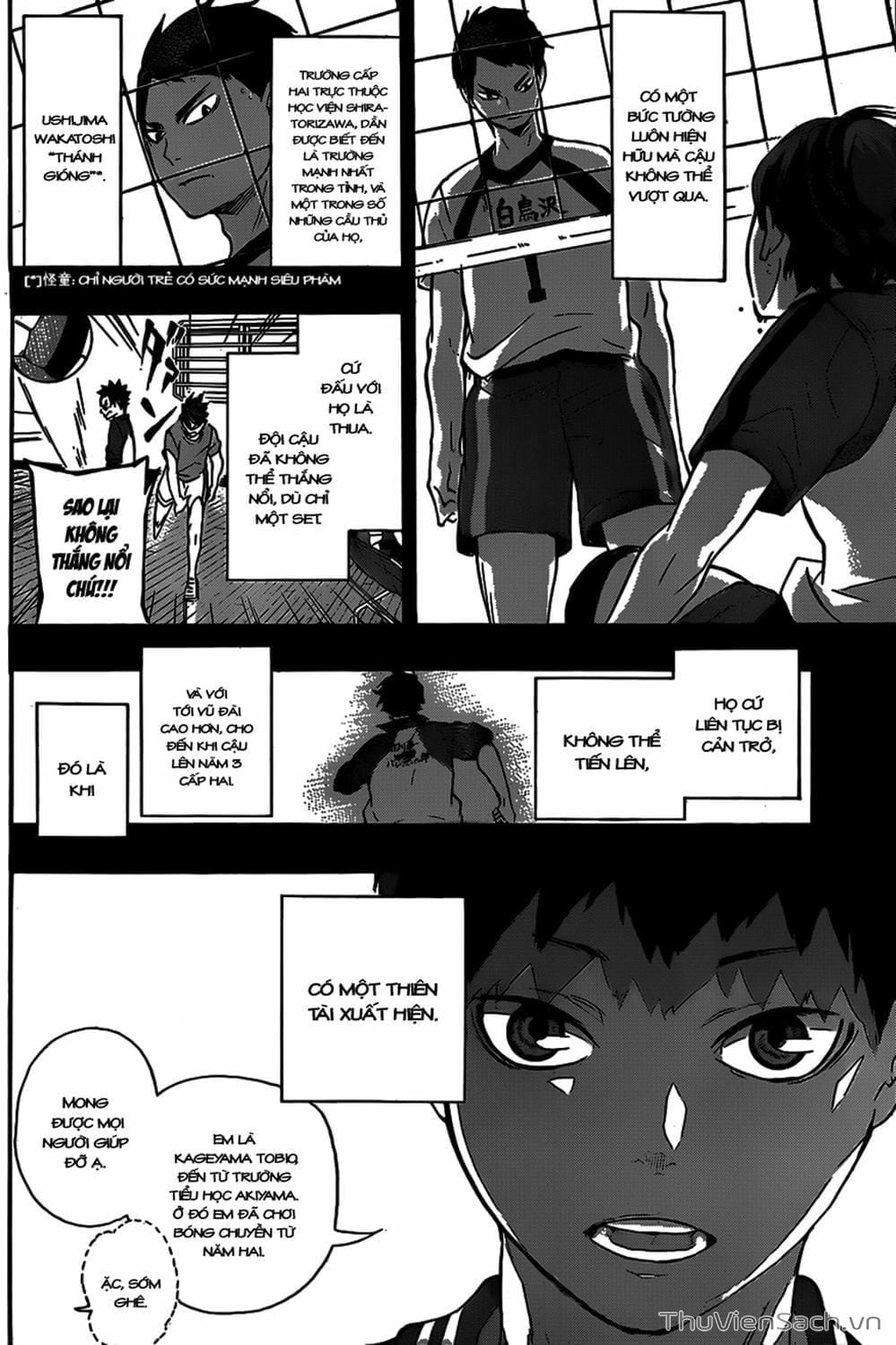 Truyện Tranh Vua Bóng Chuyền Haikyuu trang 6