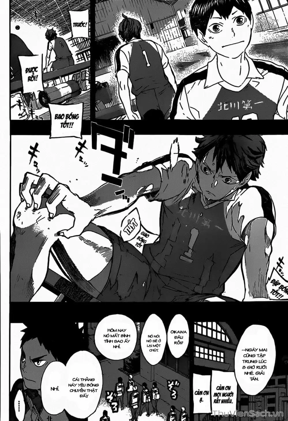 Truyện Tranh Vua Bóng Chuyền Haikyuu trang 6