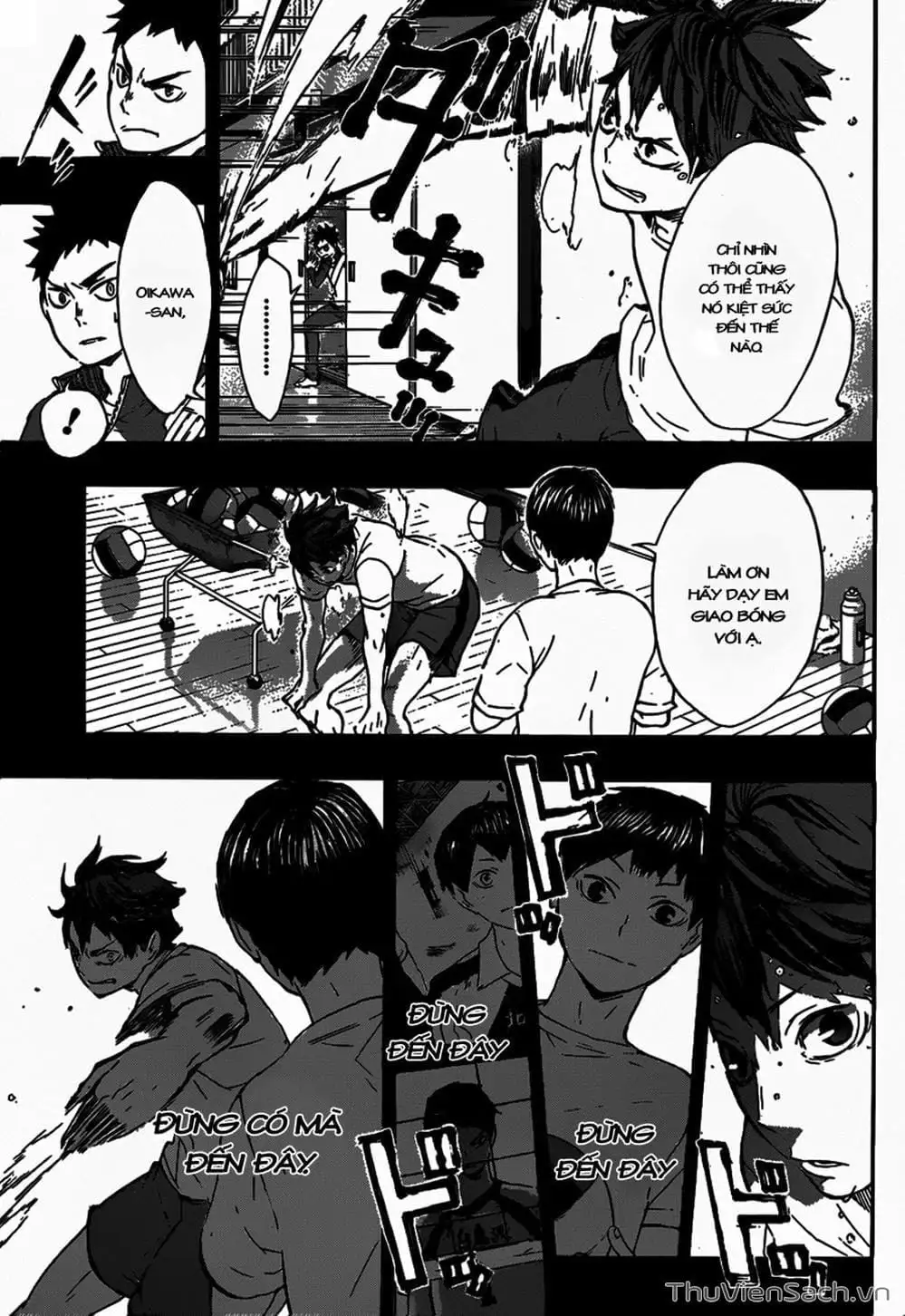 Truyện Tranh Vua Bóng Chuyền Haikyuu trang 6