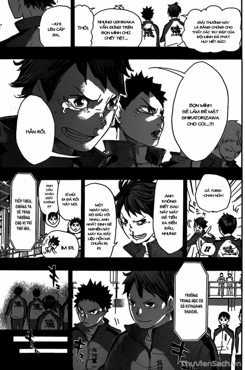 Truyện Tranh Vua Bóng Chuyền Haikyuu trang 6