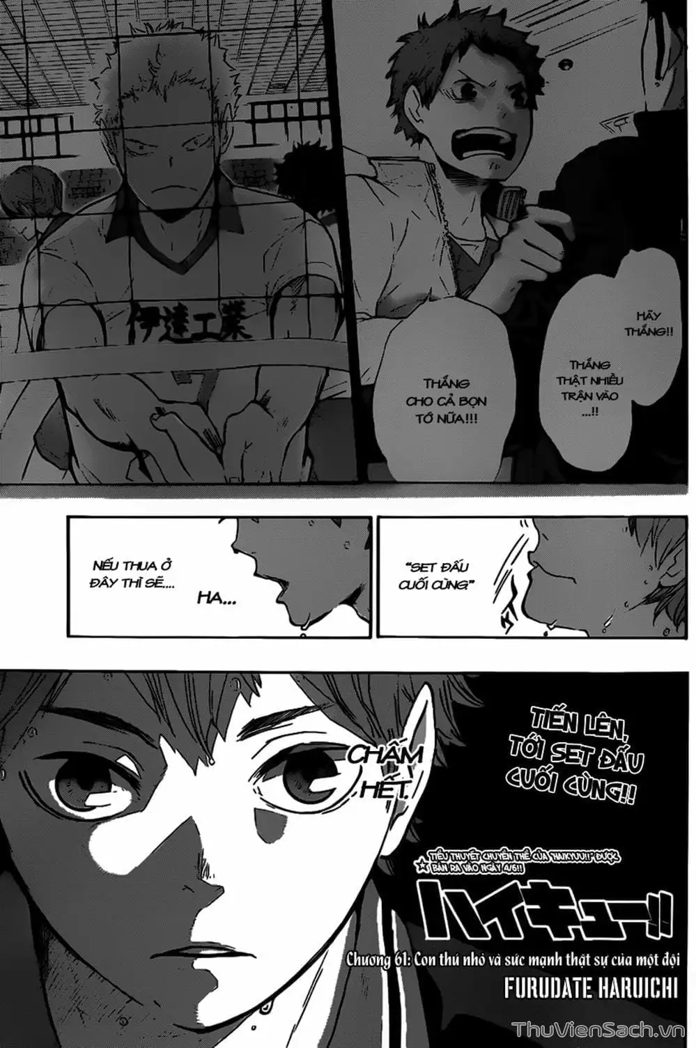 Truyện Tranh Vua Bóng Chuyền Haikyuu trang 6