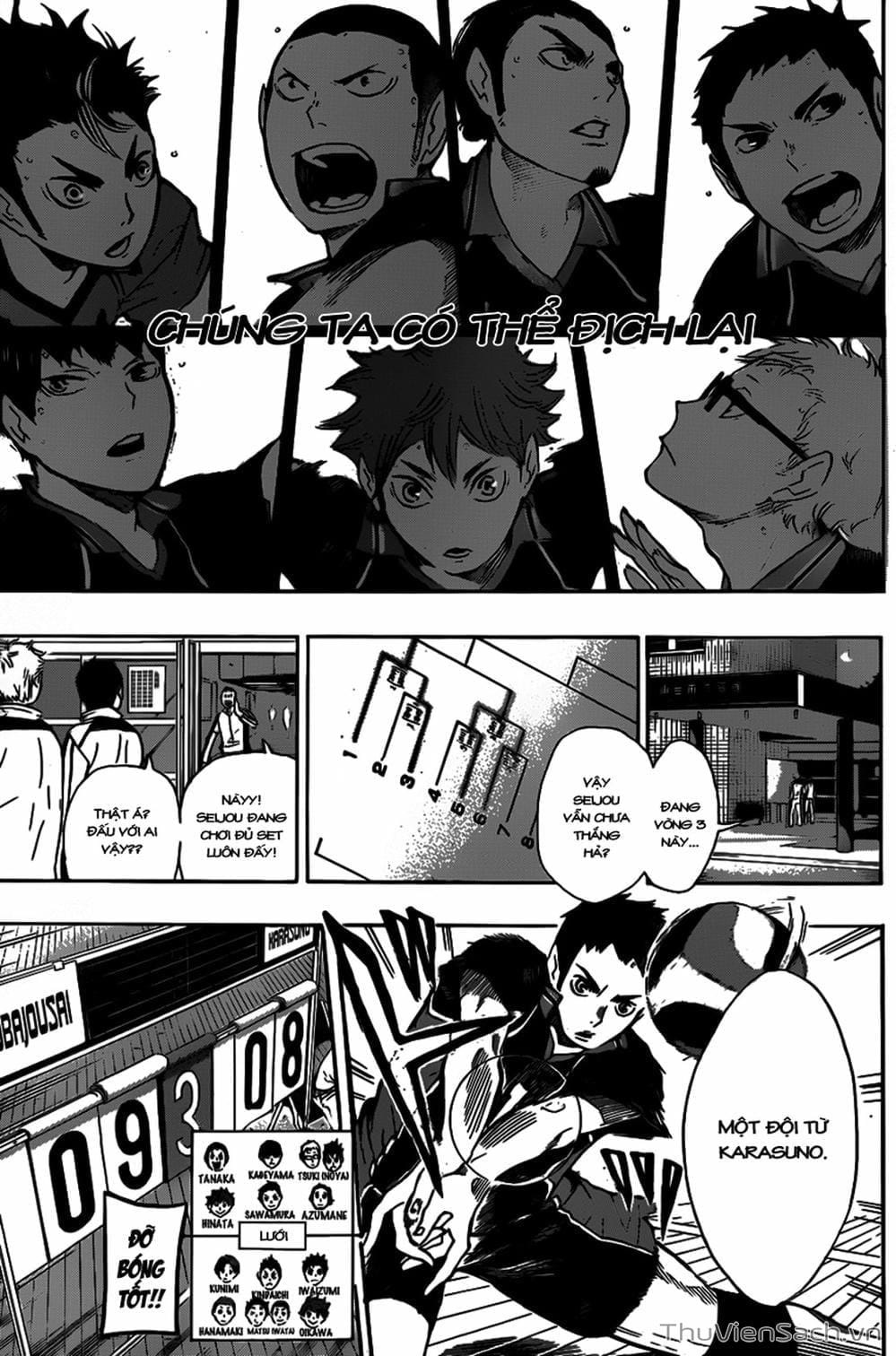 Truyện Tranh Vua Bóng Chuyền Haikyuu trang 6